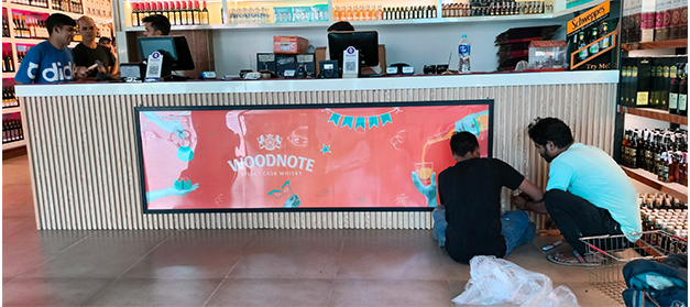 Average Cost Per Sq Ft for Backlit Flex in India