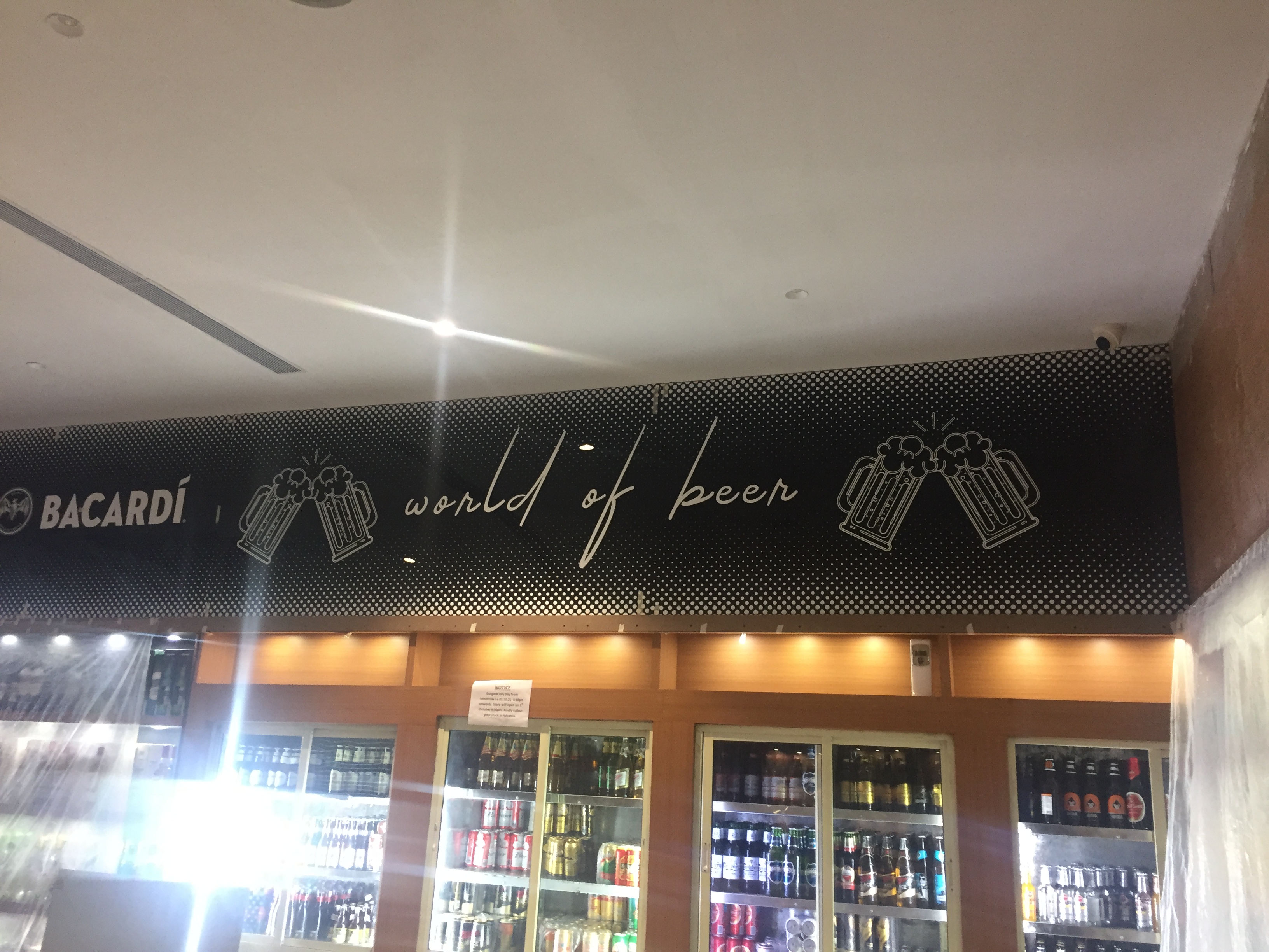 Commercial exterior signage design project