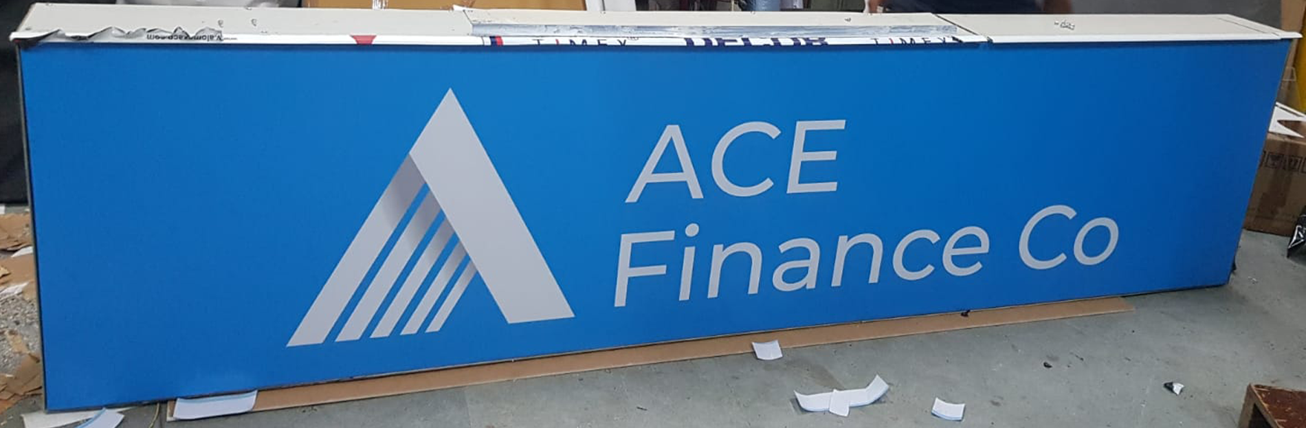 Corporate office branding and signage project in Delhi NCR by Baba Supersign