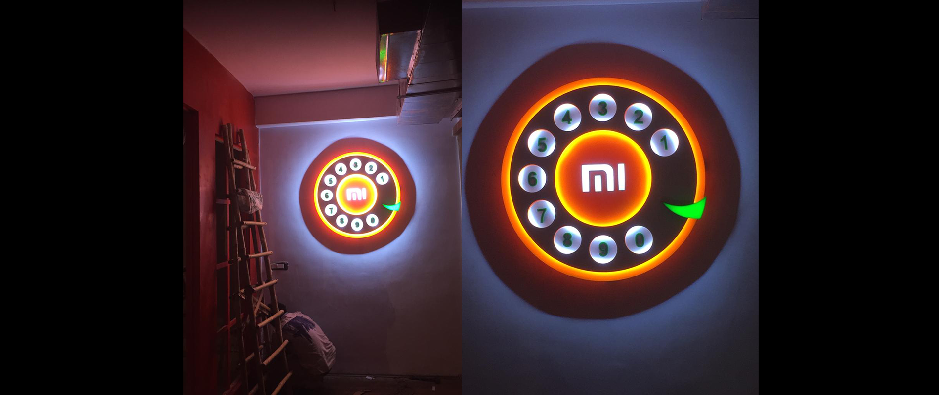 MI Office branding signage