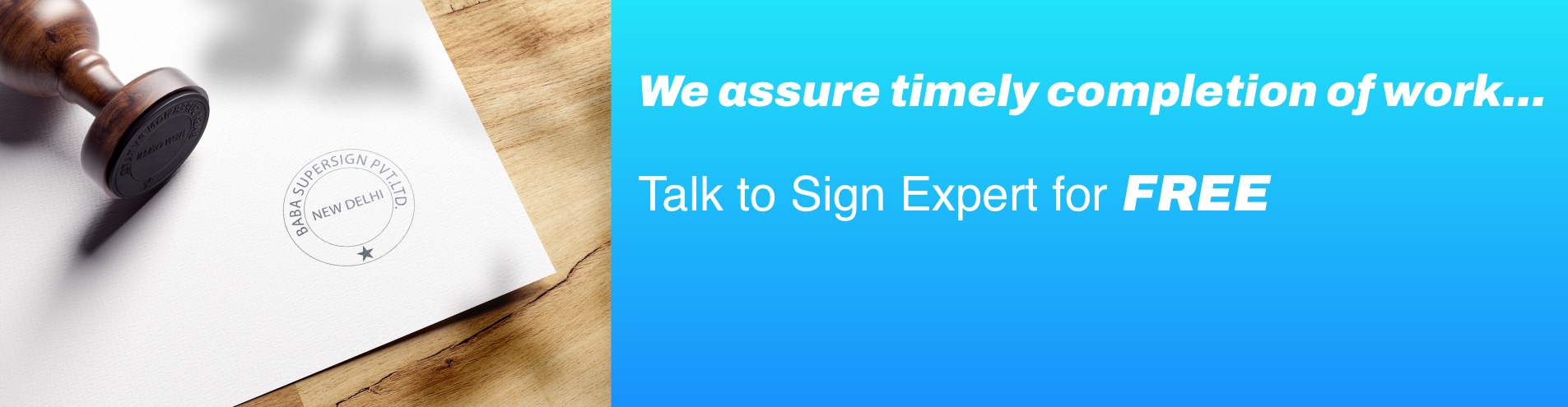 Baba Supersign team and workshop overview