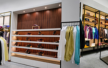 Metal retail display rack for product merchandising