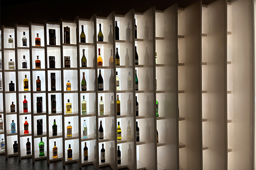 Liquor Display and Storage Racks by Baba Supersign