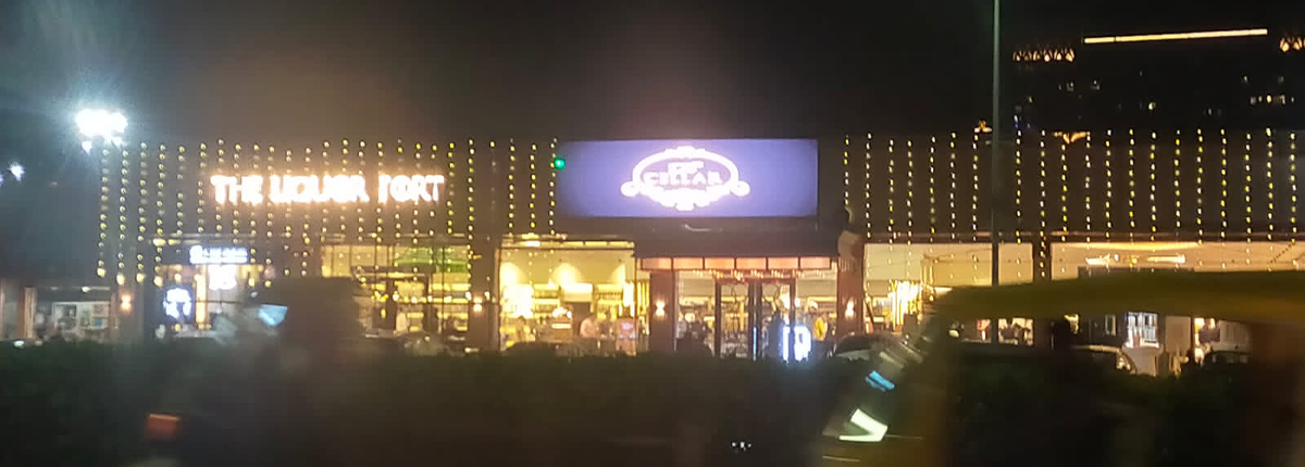 ACP facade signage project by Baba SuperSign