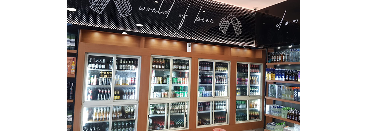 Brand decor and identity wall work by Baba SuperSign in Delhi NCR