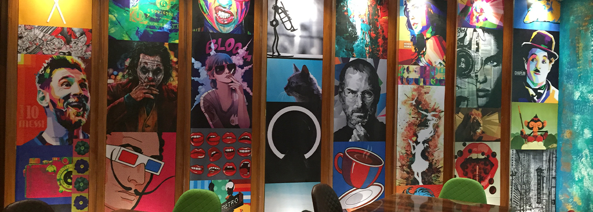 Outdoor laminated vinyl branding - Baba SuperSign