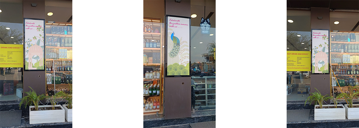 One-way vision vinyl for windows - Baba SuperSign